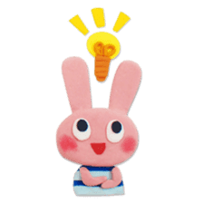 Clay Bunny sticker #1023349