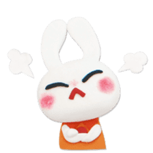 Clay Bunny sticker #1023351