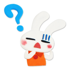 Clay Bunny sticker #1023353