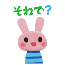Clay Bunny sticker #1023355