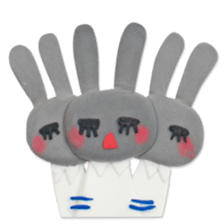 Clay Bunny sticker #1023357