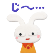 Clay Bunny sticker #1023358