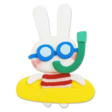 Clay Bunny sticker #1023361