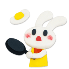 Clay Bunny sticker #1023364