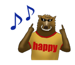 Mr.Inoki's  common life sticker #1023648