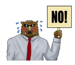 Mr.Inoki's common life sticker #1023651