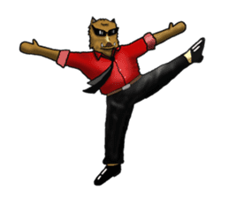 Mr.Inoki's common life sticker #1023658