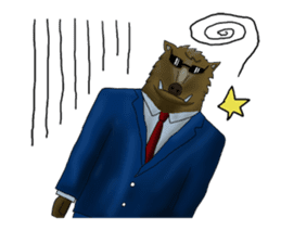 Mr.Inoki's common life sticker #1023659