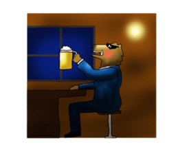 Mr.Inoki's  common life sticker #1023661