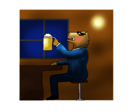 Mr.Inoki's common life sticker #1023661