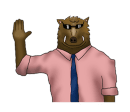 Mr.Inoki's common life sticker #1023662