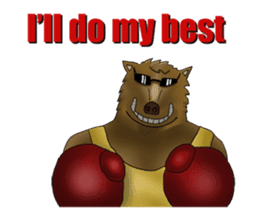 Mr.Inoki's common life sticker #1023666