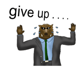 Mr.Inoki's common life sticker #1023667