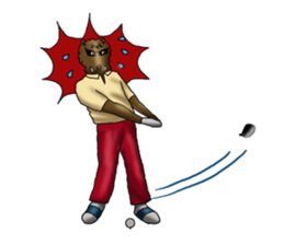 Mr.Inoki's  common life sticker #1023668