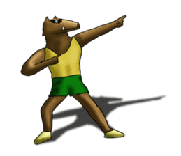 Mr.Inoki's common life sticker #1023669