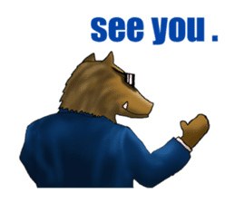 Mr.Inoki's common life sticker #1023673