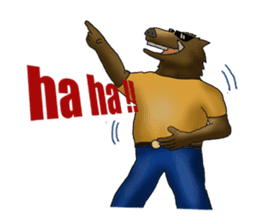 Mr.Inoki's common life sticker #1023674