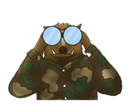 Mr.Inoki's common life sticker #1023675