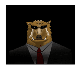 Mr.Inoki's common life sticker #1023676