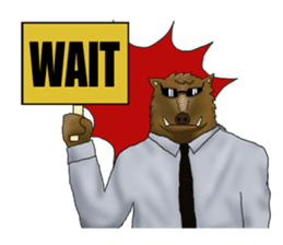 Mr.Inoki's common life sticker #1023677