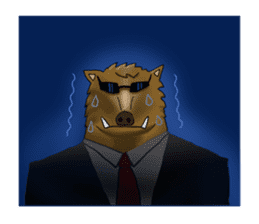 Mr.Inoki's common life sticker #1023681