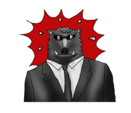 Mr.Inoki's common life sticker #1023683