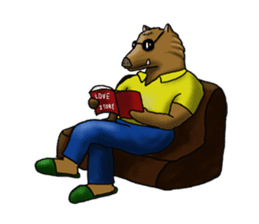 Mr.Inoki's common life sticker #1023685