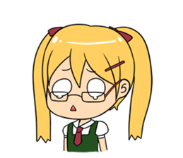 Chibi Style Girls - (ENG) sticker #1023972