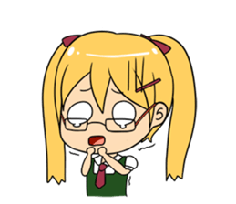 Chibi Style Girls - (ENG) sticker #1023982