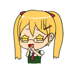 Chibi Style Girls - (ENG) sticker #1023983