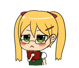 Chibi Style Girls - (ENG) sticker #1023984