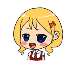 Chibi Style Girls - (ENG) sticker #1023985
