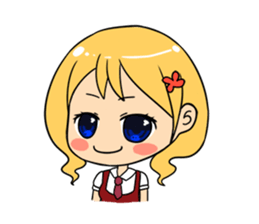 Chibi Style Girls - (ENG) sticker #1023988