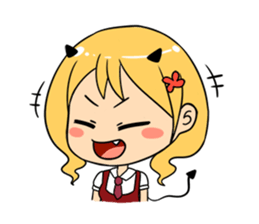 Chibi Style Girls - (ENG) sticker #1023991