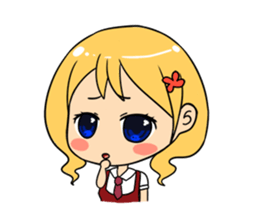 Chibi Style Girls - (ENG) sticker #1023992