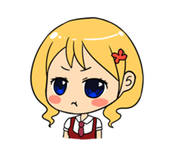 Chibi Style Girls - (ENG) sticker #1023993