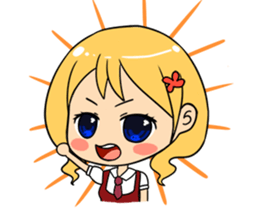 Chibi Style Girls - (ENG) sticker #1023994