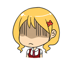 Chibi Style Girls - (ENG) sticker #1023995