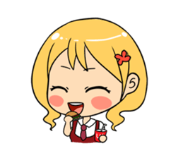 Chibi Style Girls - (ENG) sticker #1023997