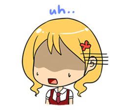 Chibi Style Girls - (ENG) sticker #1024001