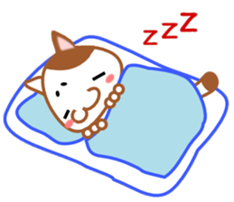 plain-looking cat Sticker sticker #1024354