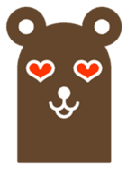 lovely animal icon sticker #1024533