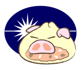 BUTA-man Sticker sticker #1025430