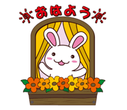 Pyongkichi the rabbit 2 sticker #1026607