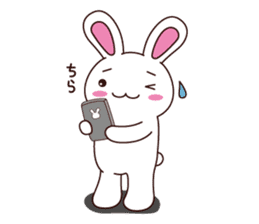 Pyongkichi the rabbit 2 sticker #1026637