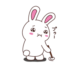 Pyongkichi the rabbit 2 sticker #1026638