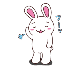 Pyongkichi the rabbit 2 sticker #1026641