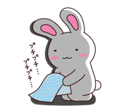 Pyongkichi the rabbit 2 sticker #1026642