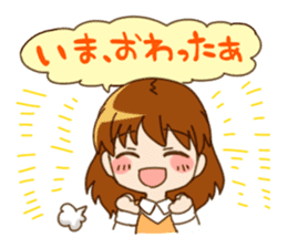 Everyday girl sticker #1026653