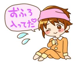 Everyday girl sticker #1026654